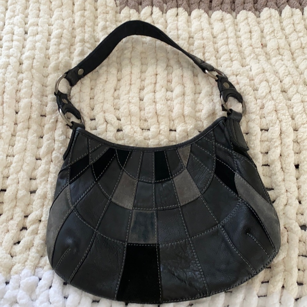 Lucky Brand 🍀 patchwork hobo purse